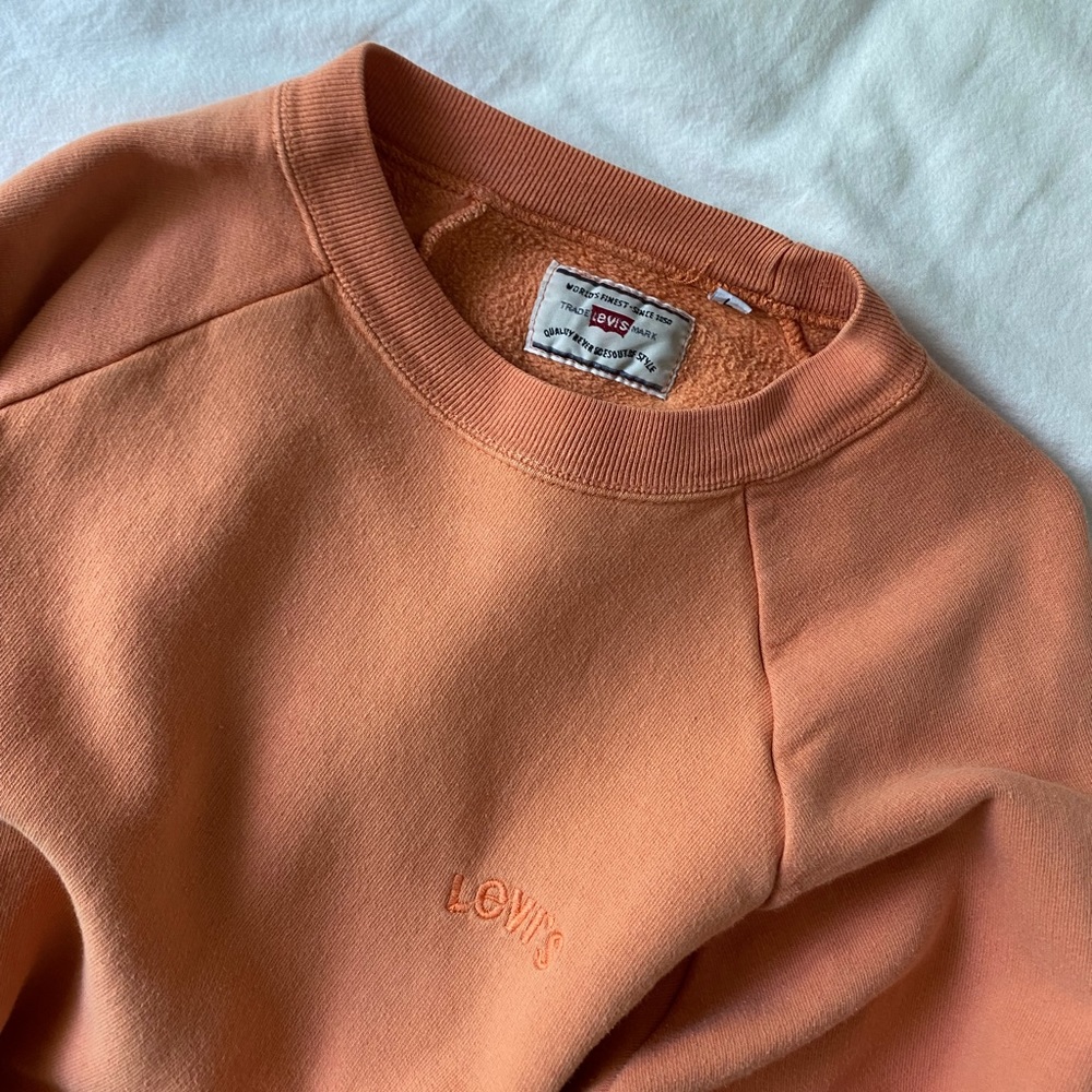 Vintage Levi's Orange Sweatshirt